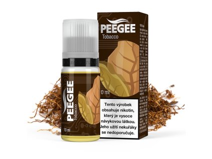 PEEGEE Čistý tabák 6mg