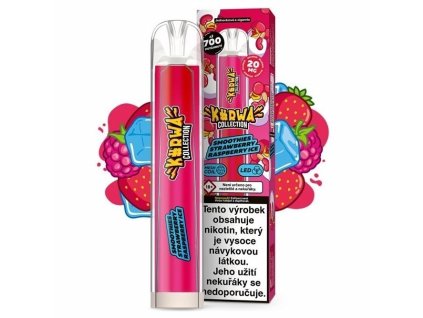 230346 kurwa collection 20mg smoothie strawberry raspberry ice produktovy obrazek