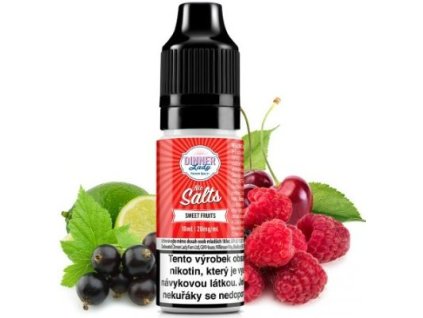 liquid dinner lady nic salt sweet fruits ice 10ml 20mg