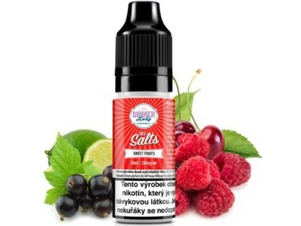 liquid dinner lady nic salt sweet fruits 10ml 20mg