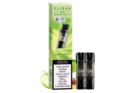 237422 1 elf bar elfa pod prednaplnena cartridge apple peach 20mg 2ks produktovy obrazek