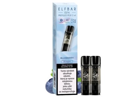 239759 elf bar elfa pod prednaplnena cartridge blueberry 20mg 2ks produktovy obrazek