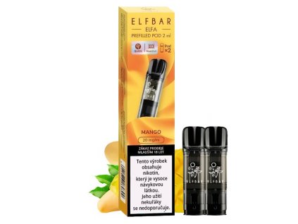 239762 elf bar elfa pod prednaplnena cartridge mango 20mg 2ks produktovy obrazek