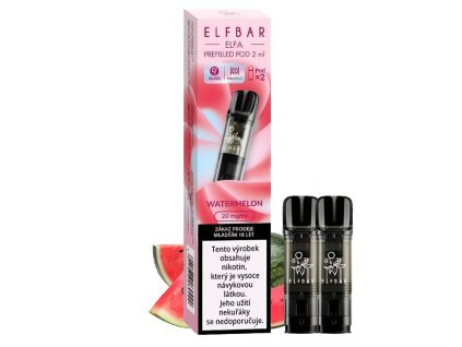 239771 elf bar elfa pod prednaplnena cartridge watermelon 20mg 2ks produktovy obrazek