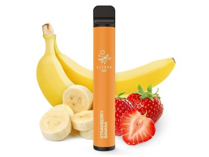 238895 elf bar 600 20mg strawberry banana jahoda s bananem produktovy obrazek