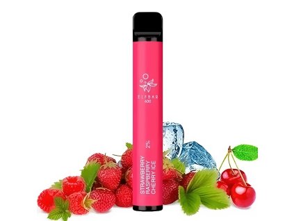 238907 elf bar 600 20mg strawberry raspberry cherry ice jahoda malina tresen produktovy obrazek