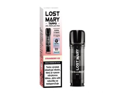 248826 1 lost mary tappo pod prednaplnena cartridge strawberry ice 17mg produktovy obrazek
