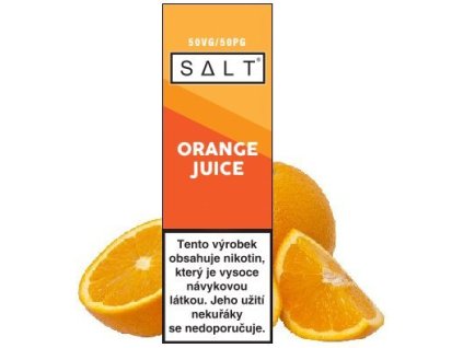 liquid juice sauz salt orange juice 10ml 10mg