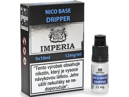 57790 nikotinova baze cz imperia dripper 5x10ml pg30vg70 12mg
