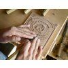 Daniell Marshall HMS resolute desk carving cigarexperts