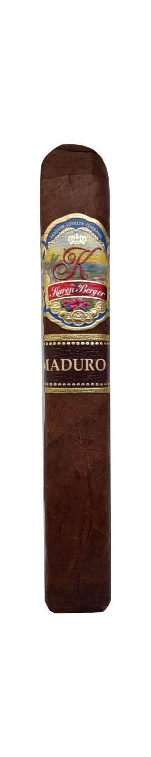 Esteli cigars S.A., Km 155 Panamericana norte Esteli, Nicaragua "K" by Karen Berger Maduro Robusto 1 ks
