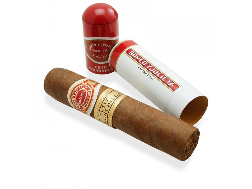 Romeo Y Julieta Petit Churchill Single Tubed Cuban Cigars