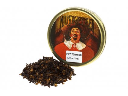 Sillems Musketeer Pipe Tobacco Tin 50g tobacco front 56750