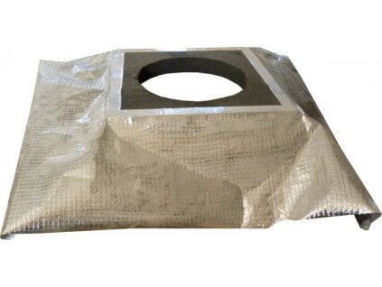 Napojení parozábrany na komín NEREZ vnější plášť 260mm, včetně parozábrany 1x1m