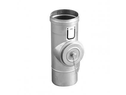 Čistící komínový díl CIKO PRAKTIK 0,6mm pro plyn do 200°C - 130mm