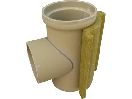 Izolovaný T-kus CIKO TEC pro sopouch 200mm délka 330mm