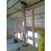 Parotěsný prostup pro komín NEREZ vnější plášť 350mm, výška 600mm