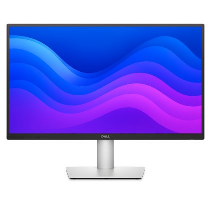 Moderní 4K monitor s abstraktním vzorem