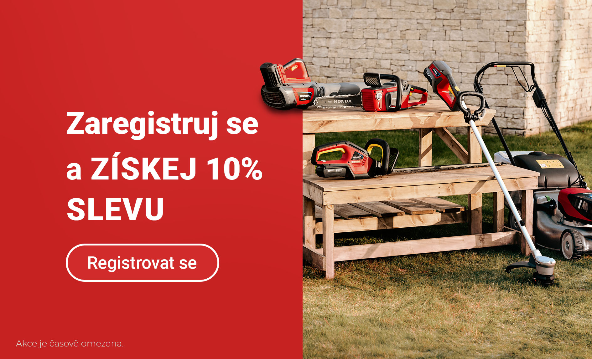Sleva 10 % za registraci