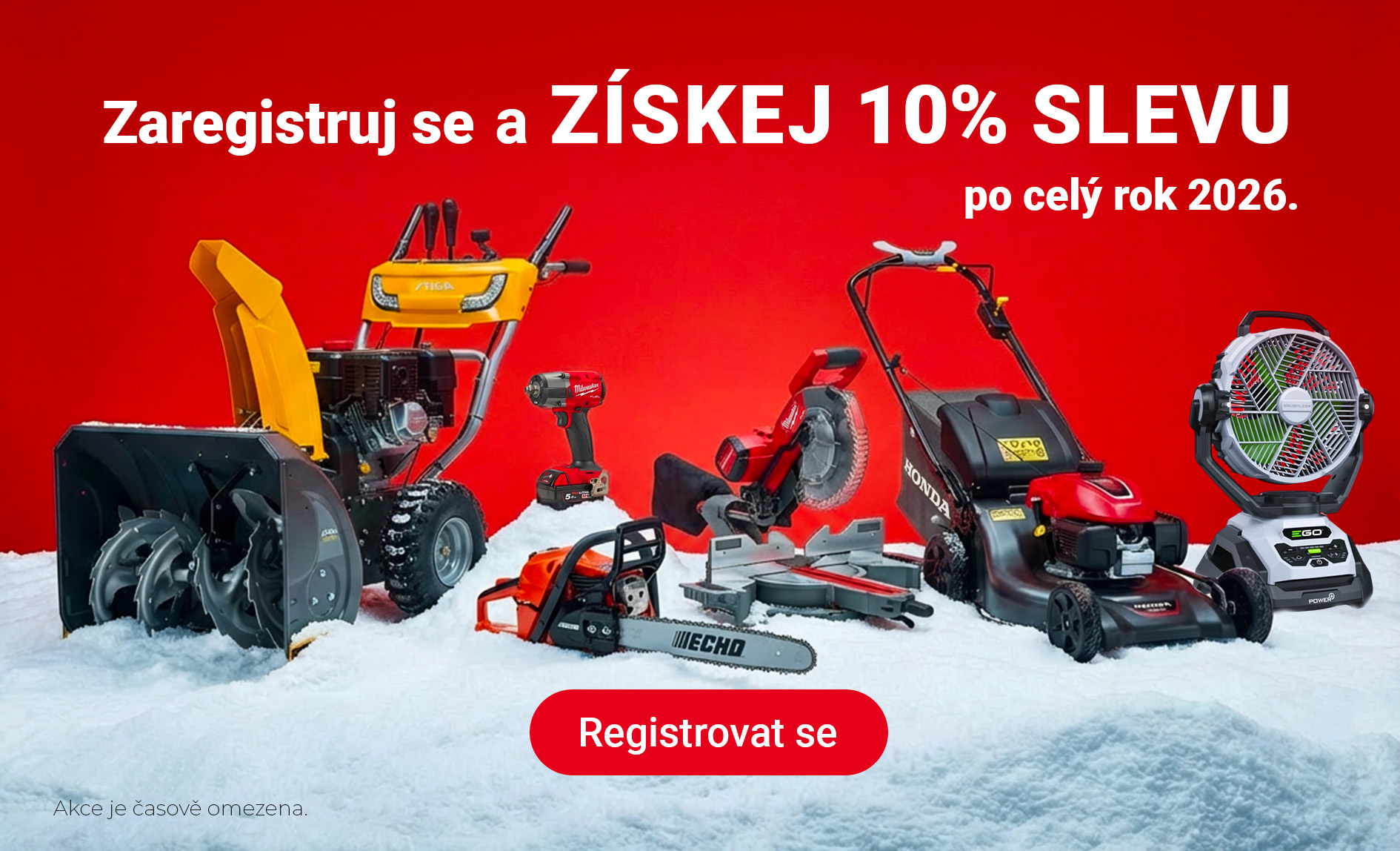 Sleva 10 % za registraci
