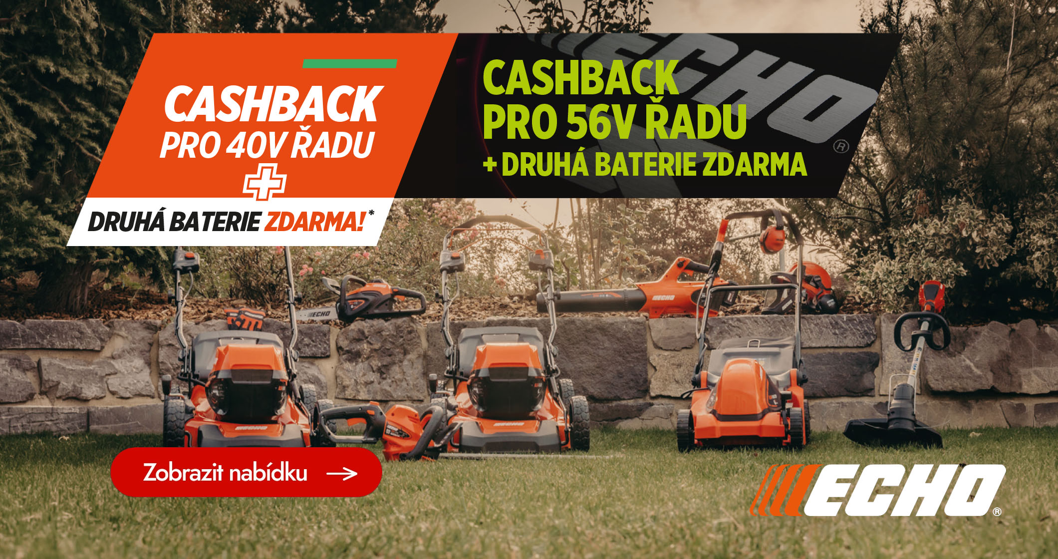 Echo - cashback + baterie zdarma