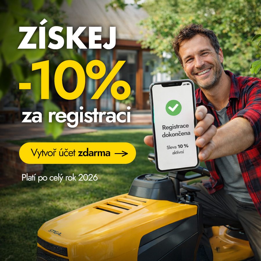 Registrace 10 % - mobil