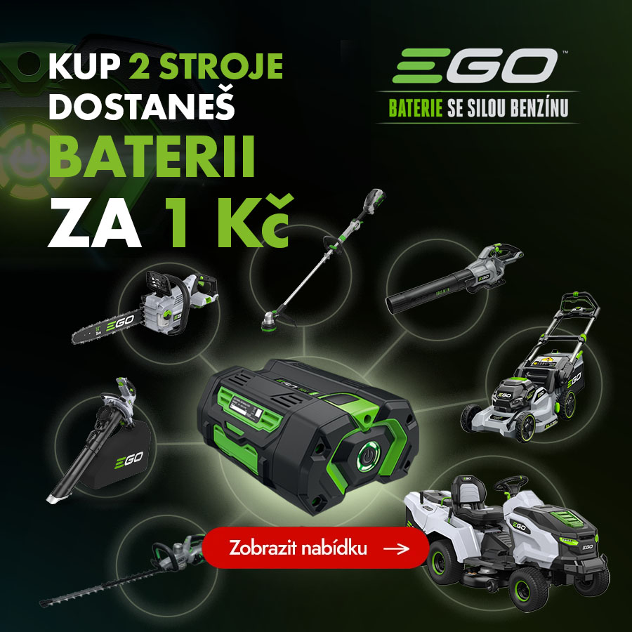 Ego - baterie za 1 Kč