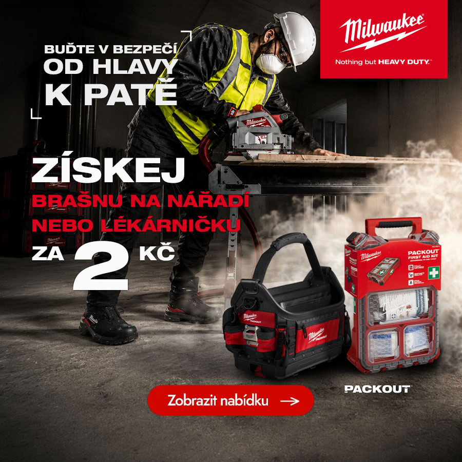 Milwaukee akce - packout