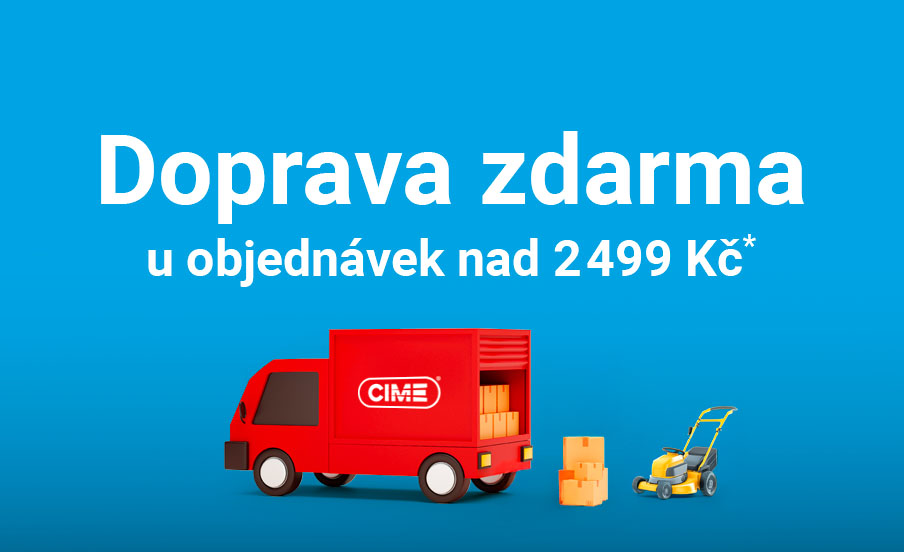 Doprava ZDARMA již od 2499 Kč!