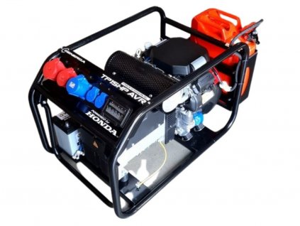 2298 10 ramova profesionalni elektrocentrala tp 15 hp avr s podvozkem