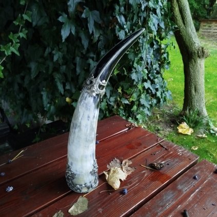 Zdobný roh S  MASKARONY