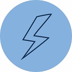 Blesk je náš pomalejší brácha