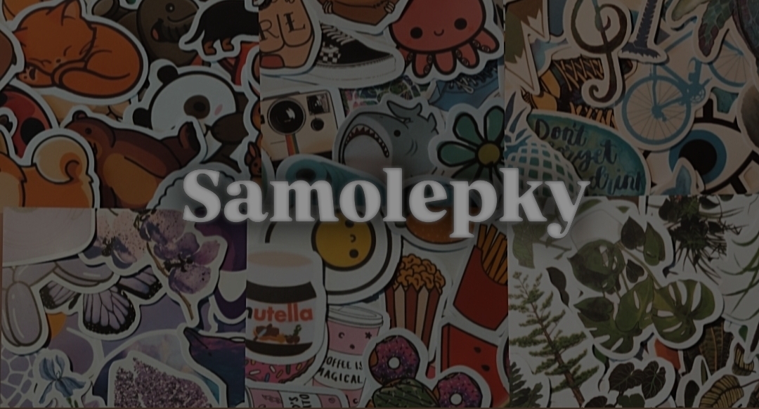samolepky