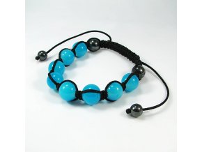 BRO0002B naramek shamballa modry