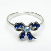 BPK0069B prsten maslicka s kaminky modra