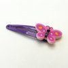 BVS0076A sponka do vlasu motylek fialovy