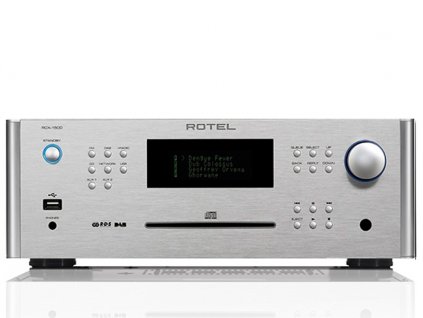 Kvalitní stereofonní CD receiver s ethernetovými funkcemi Class D zesilovač s výkonem 2x 100W / 8 ohm Rotel RCX-1500