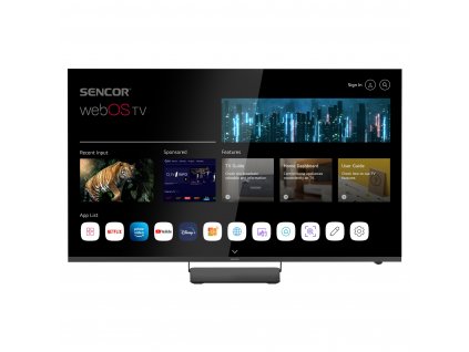 Sencor SLE 55US850TCSB  + Garance CZ záruky + značkový HDMI kabel 1.5m(199Kč) + anténní kabel 1.5m(149Kč)