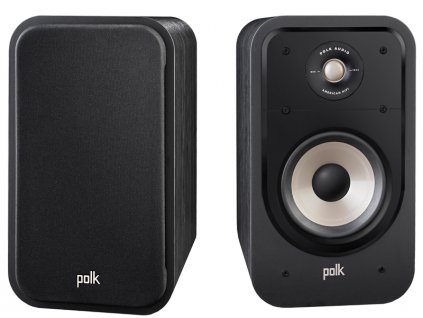 Kvalitní 2-pásmová regálová reprosoustava s basreflexem Polk Audio Signature S20E