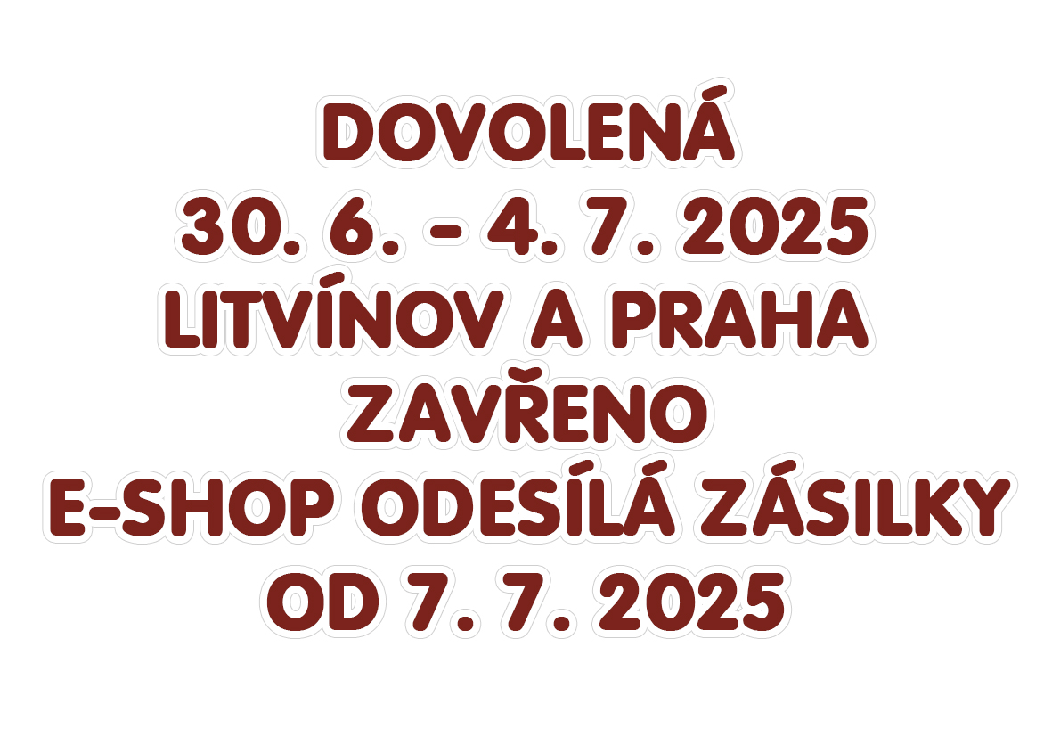 Oznámení o dovolené 7/2025