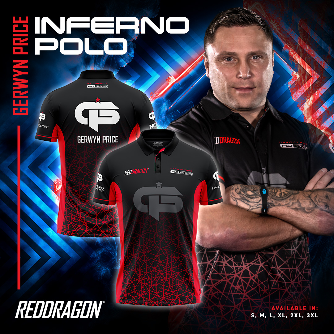 Tričko Gerwyn Price Inferno Polo