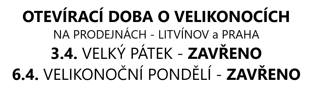 Otevírací doba o Velikonocích 2026