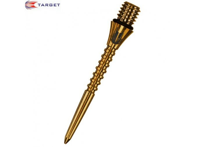 Hroty steel TITANIUM CONVERSION POINT gold GROOVED  26 mm