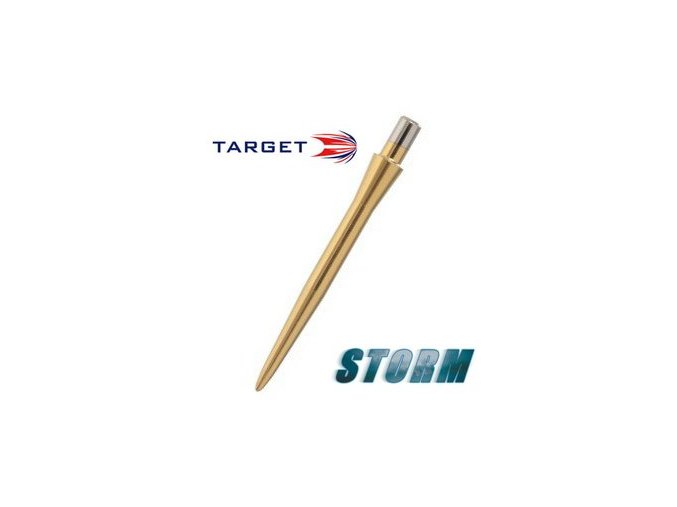 Hroty steel STORM POINT SMOOTH gold 30 mm