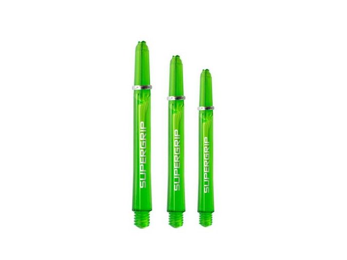 Násadky SUPERGRIP clear green