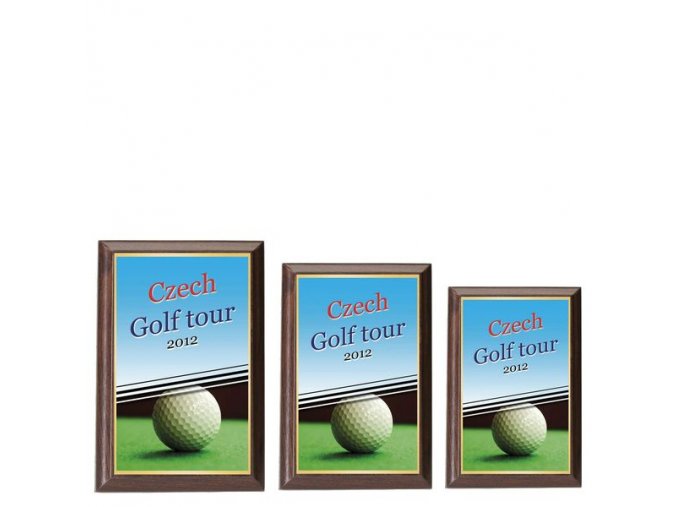 Plaketa  CPLP3M6  golf