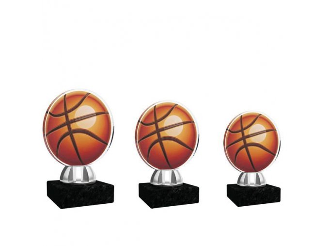 Akrylátová trofej CACL1031NM3 basketbal