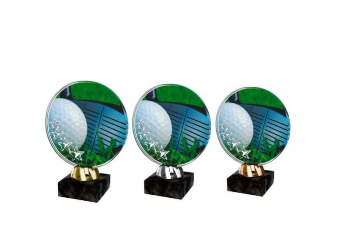 Akrylátová trofej CACL2103M19 Golf