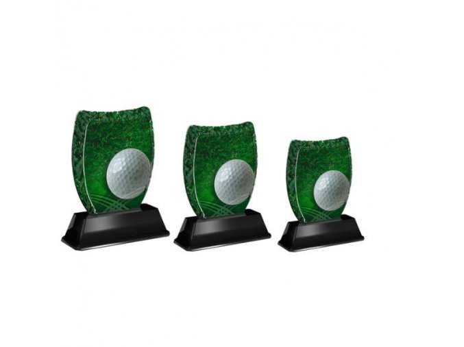 Akrylátová trofej ACE2001M09 Golf