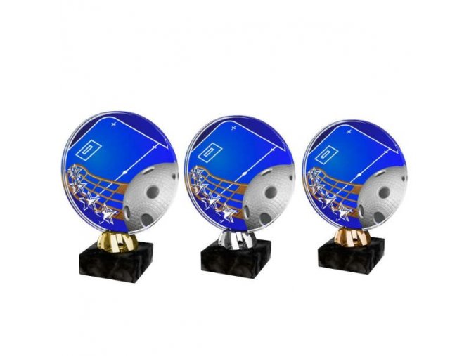 Akrylátová trofej CACL2103M23 Floorball